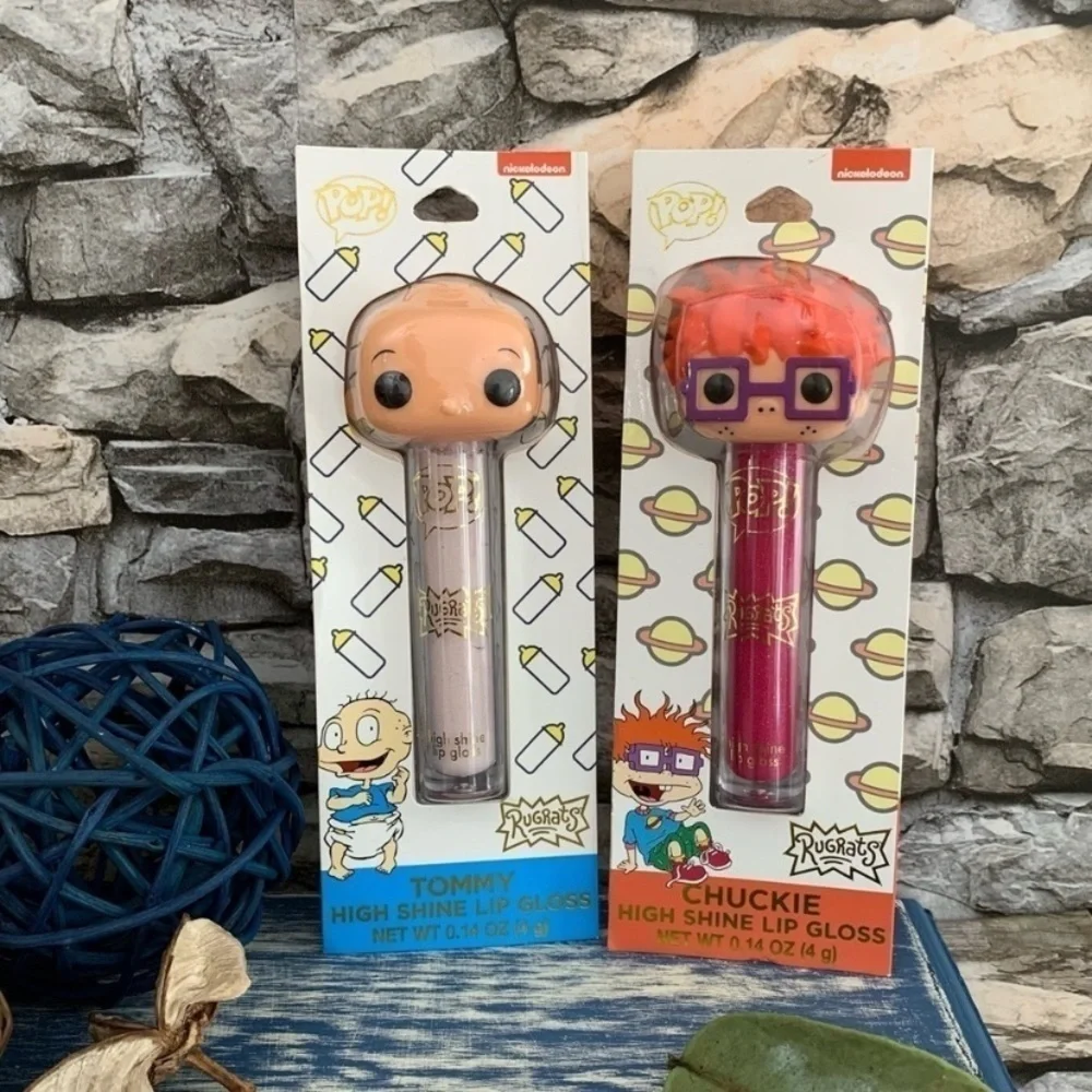 Rugrats Funko Pop Tommy Chuckie Pickles High Shine Lip Gloss Set Pair Bundle New